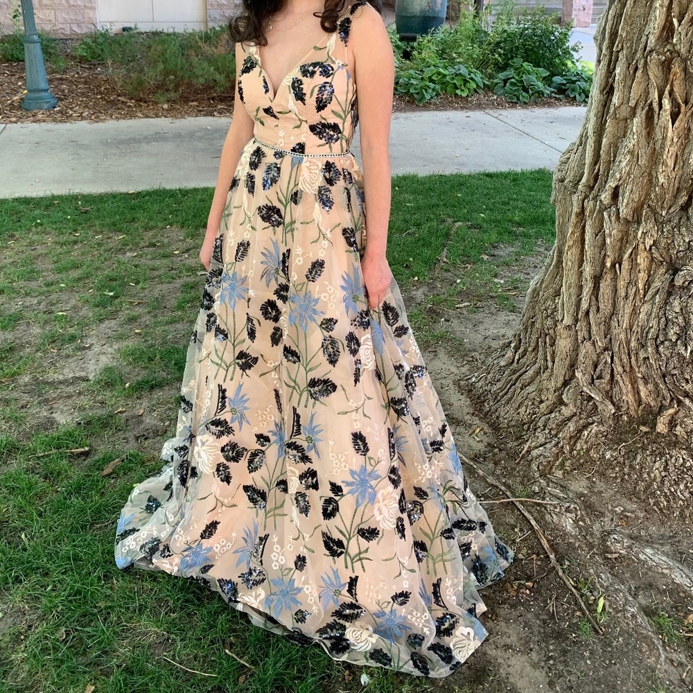 Formal wear evening dress